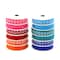 Gwen Studios 3/8" x 48yd. Bright Solid & Dots Grosgrain Ribbon, 24ct.